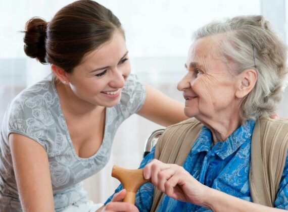 a woman technician providing In-Home Care in Pasco County, Clearwater, Hillsborough County, Tampa, Pinellas County, St. Petersburg