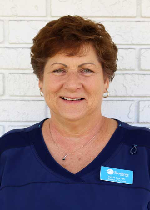 Vickie Tew, RN, Director of Nursing for Bayshore Home Care